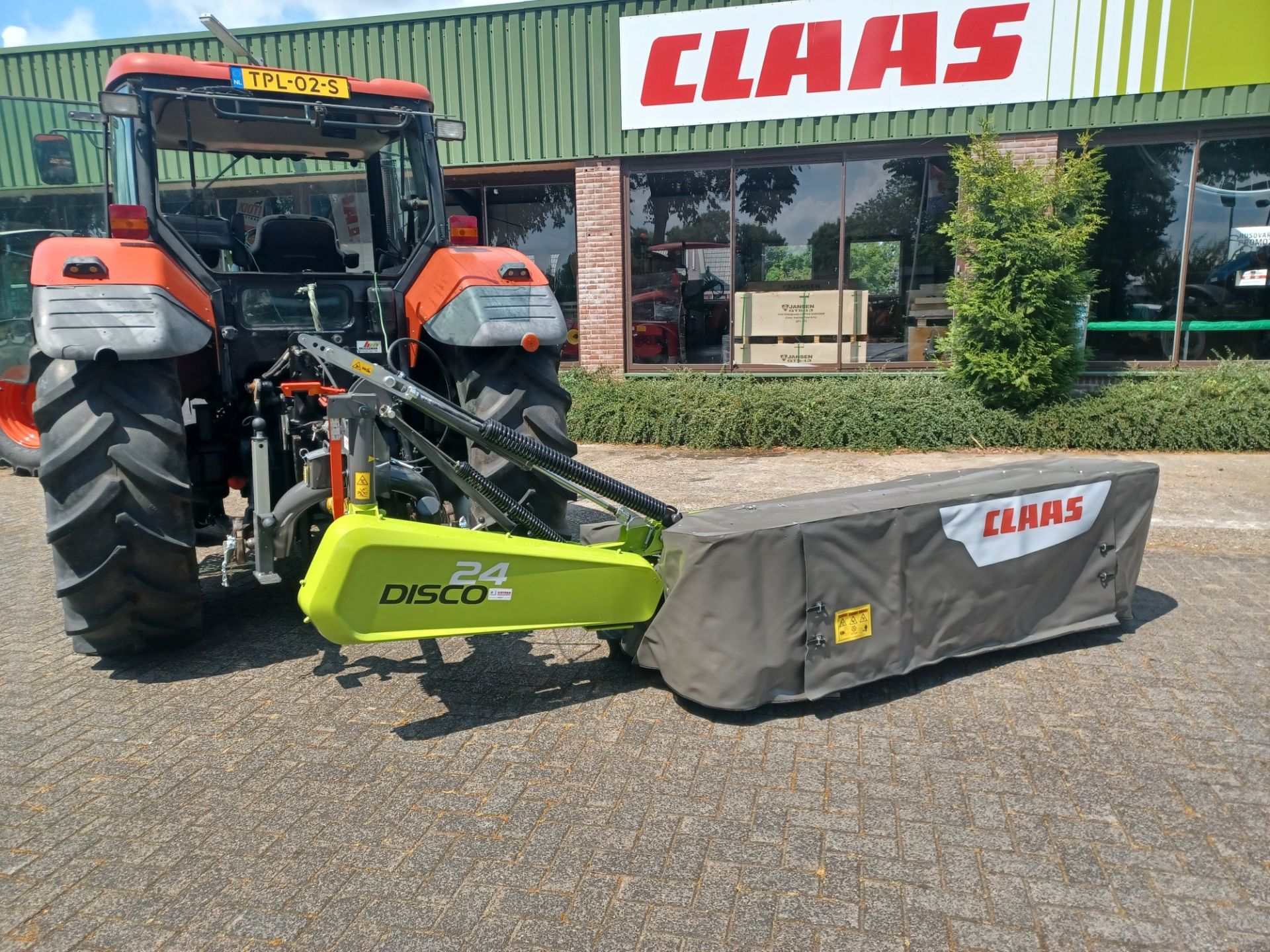 Nieuwe Claas Disco Afgeleverd